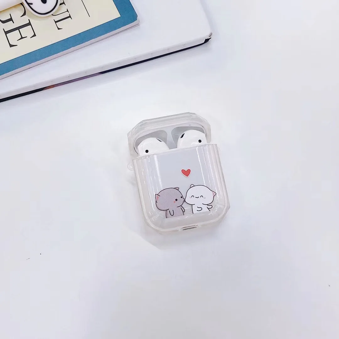 6 Чехол OTTWN с фруктовым узором для Airpods, милый чехол для наушников для Apple AirPods, bluetooth-гарнитура, Мягкий ТПУ силиконовый чехол - Цвет: 6