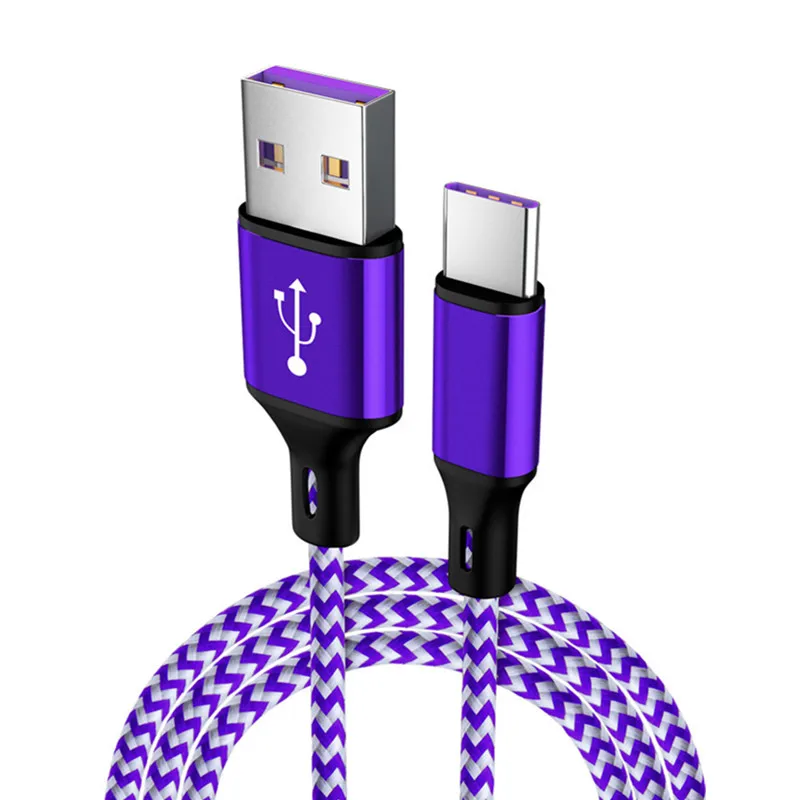 5А USB Type C кабель для Huawei Mate 20 P20 Pro Быстрая зарядка передачи данных зарядное