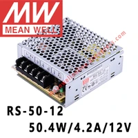 rs 50 12 mean well 50 4w4 2a12v dc single output switching power supply meanwell online store