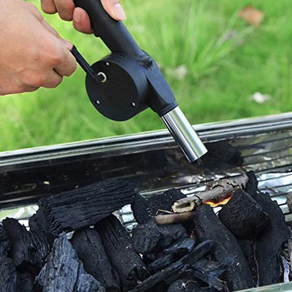 Наружная воздуходувка для барбекю вентилятор Фен портативный ручной ручная