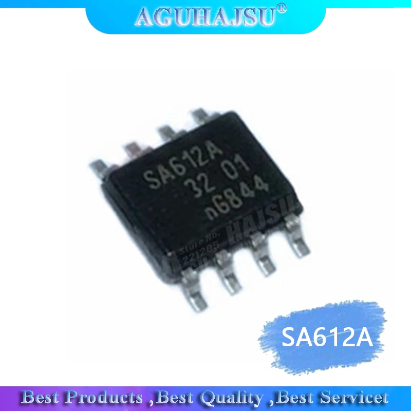 5 шт. SA612A SA612 NE612 NE612A SOP8 двойной сбалансированный миксер и осциллятор новый