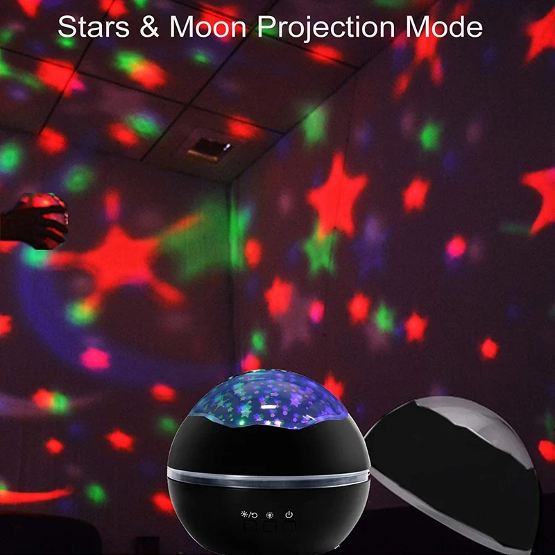 

Night Light Children'S Ocean Projection Light 360 , for Baby Bedroom