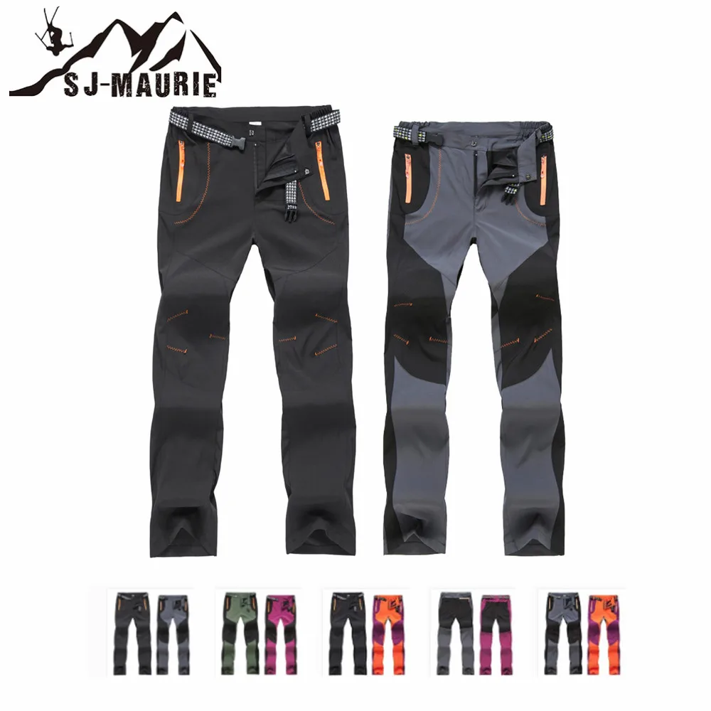 Мужские и женские походные брюки летние быстросохнущие дышащие уличные для
