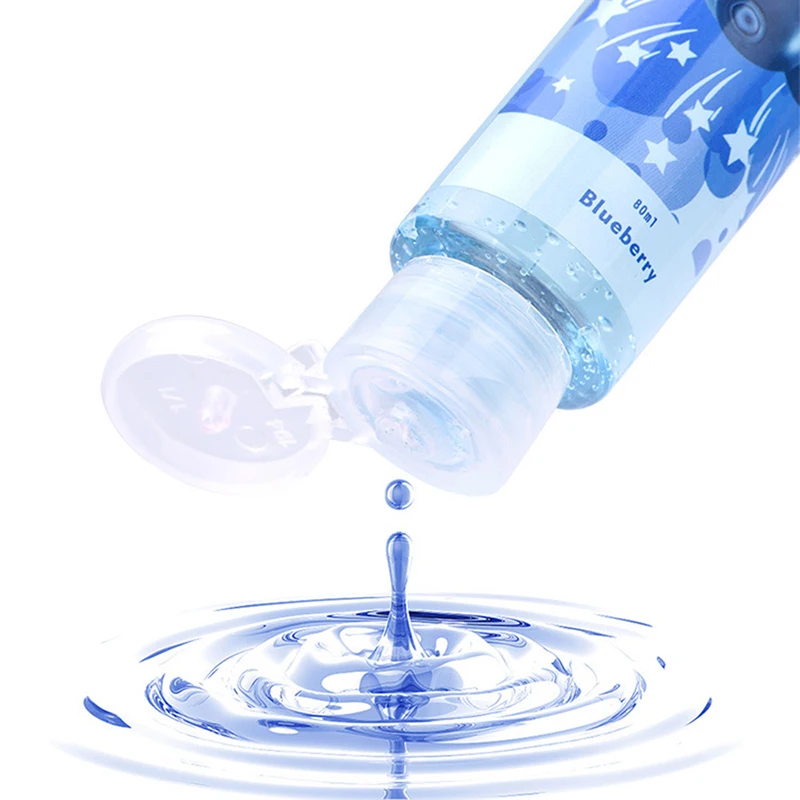 Лубрикант с фруктовым ароматом 80 мл интимная смазка Водорастворимая съедобная