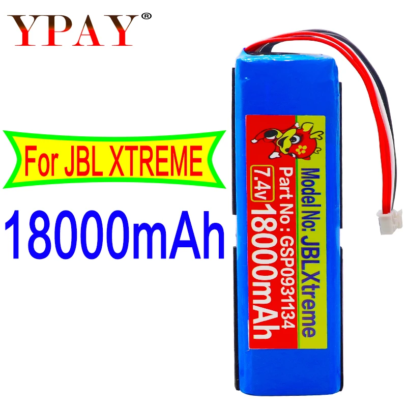 Аккумулятор YPAY для JBL Xtreme GSP0931134 18000 мАч высокая емкость|Аккумуляторы мобильных