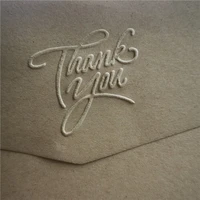 custom logo design embossing seals customize thank you design personalized letter stampweddingcustom invitations envelop