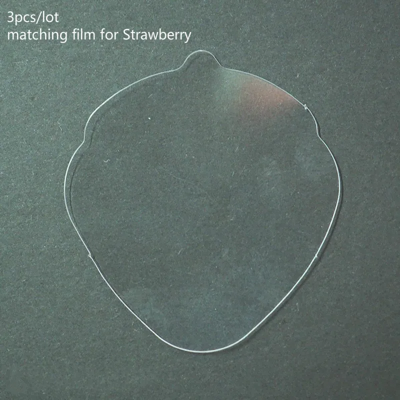 Strawberry1 Встряхнуть очарование мороженого силиконовая форма дриппи эскимо Смола плесень звезда медведь ключ форма для выпечки цепочки Kawaii ремесло УФ смолы поставки 1 шт - Цвет: Strawberry1
