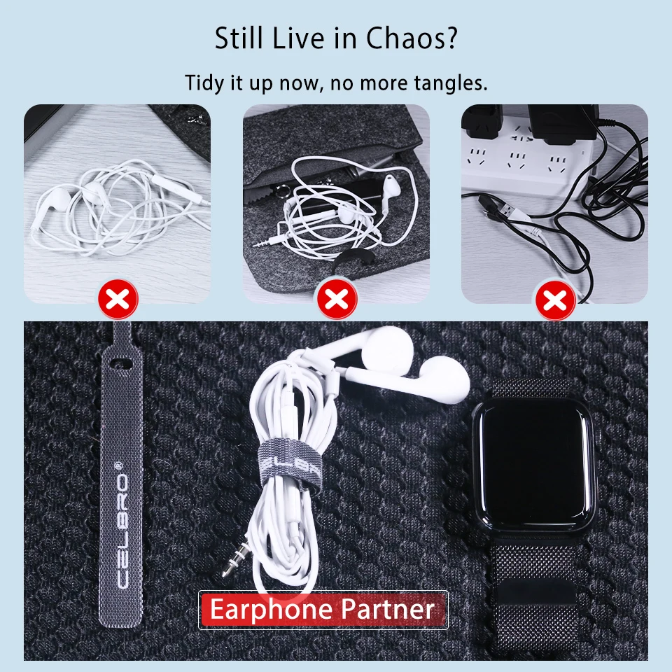 Универсальный нейлоновый органайзер для кабелей протектор кабеля проводов