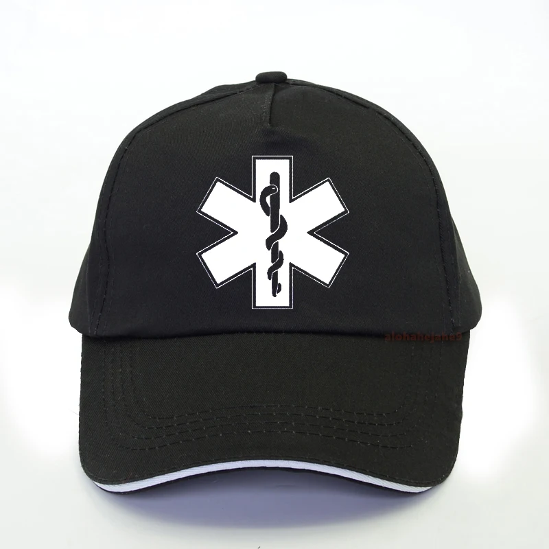 EMT Emergency Ambulance Print Baseball cap Men Brand hip hop cap high quality summer men women adjustable snapback hat