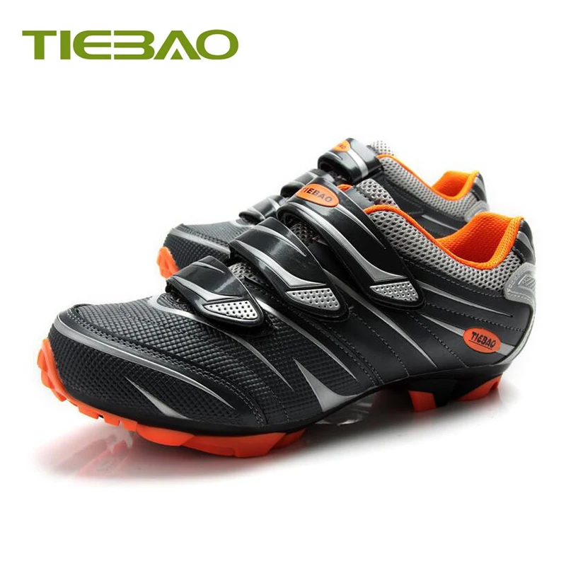 TIEBAO cycling shoes men women sapatilha ciclismo mtb mountain bike with cleats self-locking breathable riding | Спорт и развлечения