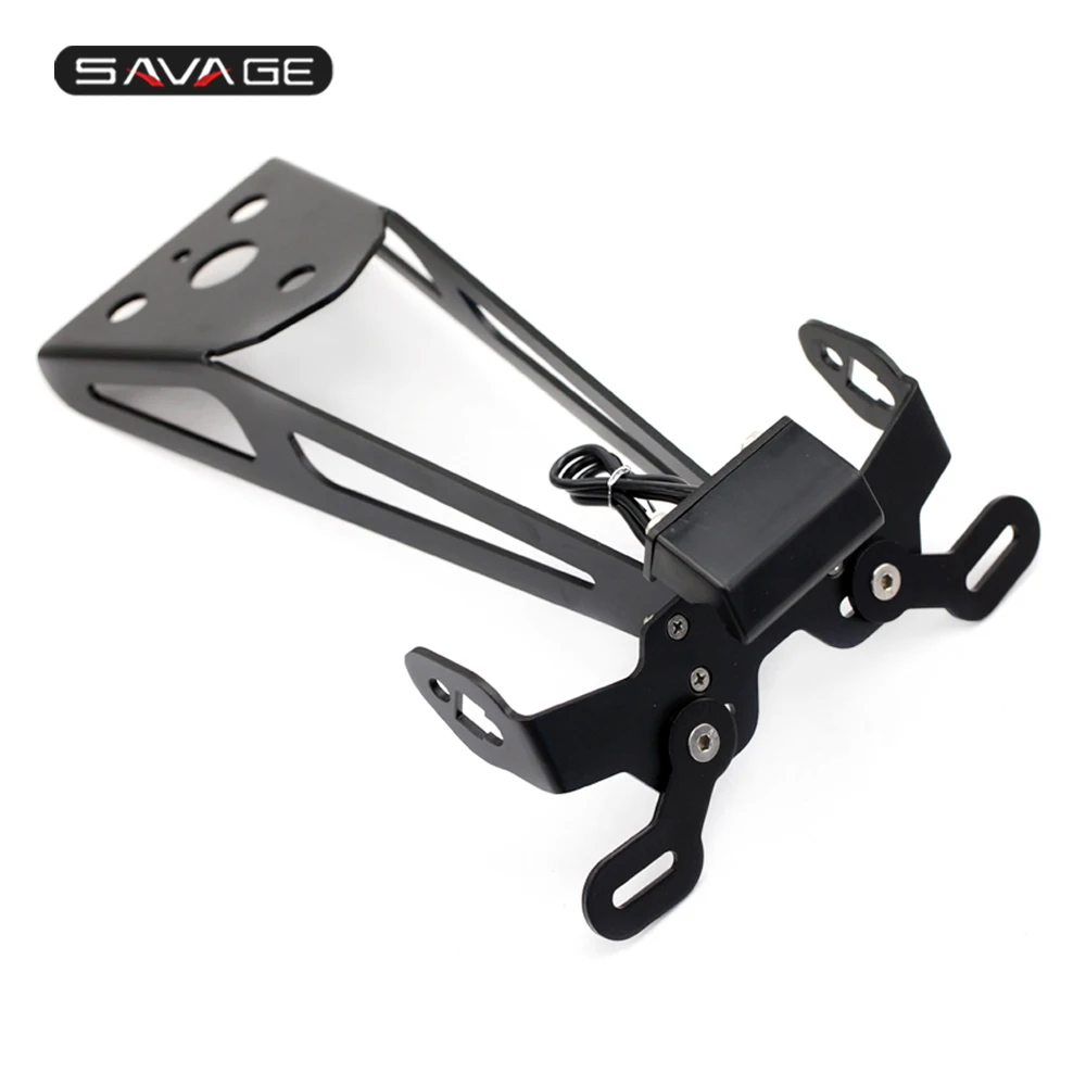Номерных знаков держатель светодиодный свет для YAMAHA YZF R125 MT 125 2015 2020 19 18 17 мотоцикл