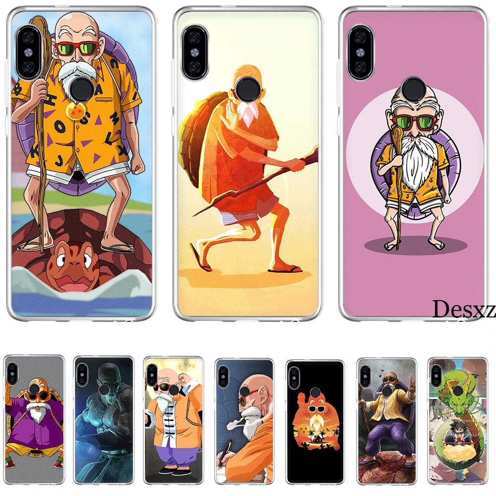 Mobile Phone Case for Xiaomi mi 6 8 A2 Lite A1 5X 6X F1 9 9SE SE MAX 3 A3 CC9 CC9E 9T Mix 2S Cover Master Roshi | Мобильные телефоны