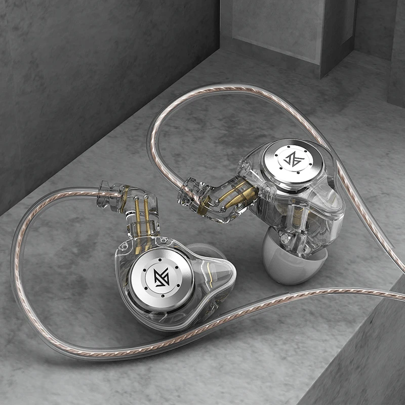 KZ EDX PRO динамические наушники HIFI бас наушники-вкладыши монитор Спортивная