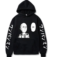 men women hoodie funny one punch man sweatshirt fitted soft anime manga clothes