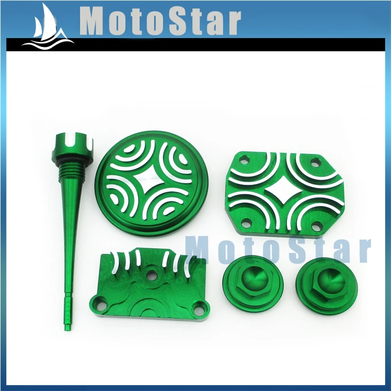 Зеленый комплект для модификации двигателя крышка клапана китайского 50 куб. См 70