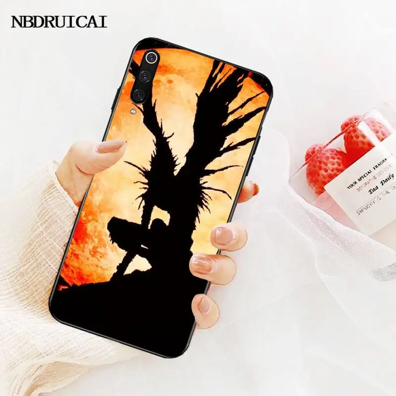 

NBDRUICAI Death Note Phone Case for Xiaomi Mi9 9SE 8SE Pocophone F1 Mi8 Lite