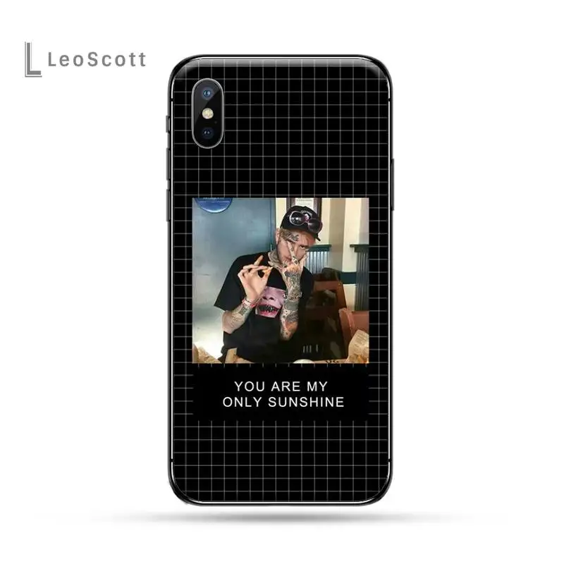 

Lil Peep Lil Bo Peep Soft Phone Case for iPhone 11 12 pro XS MAX 8 7 6 6S Plus X 5S SE 2020 XR mini