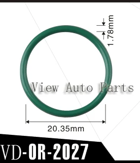 20 шт топливный инжектор резиновые уплотнения топлива Ремонтные комплекты 35*1 78 мм