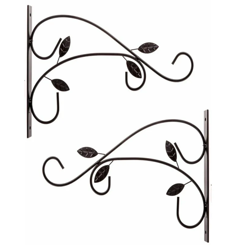 

Multi-Purpose Hanging Plants Bracket Wall Hooks Flower Baskets Bird Feeders Plant Hanger Hook Home Decoration Hooks Accessories