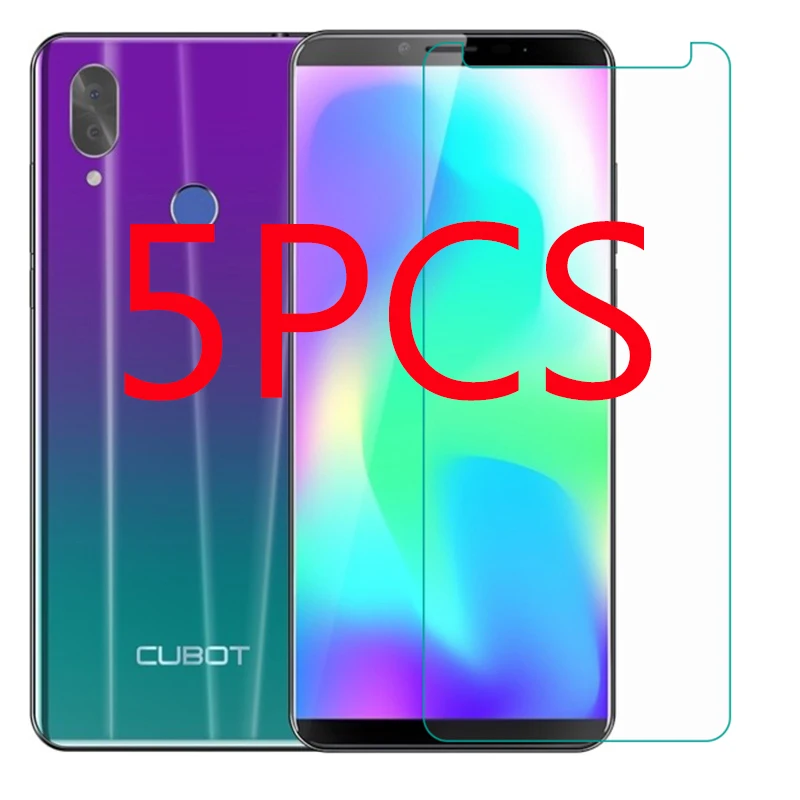 

5 шт. для Cubot X19 закаленное стекло, Защитная пленка для экрана X19 S X19S 5,93 дюйма, защитная пленка, защитная пленка