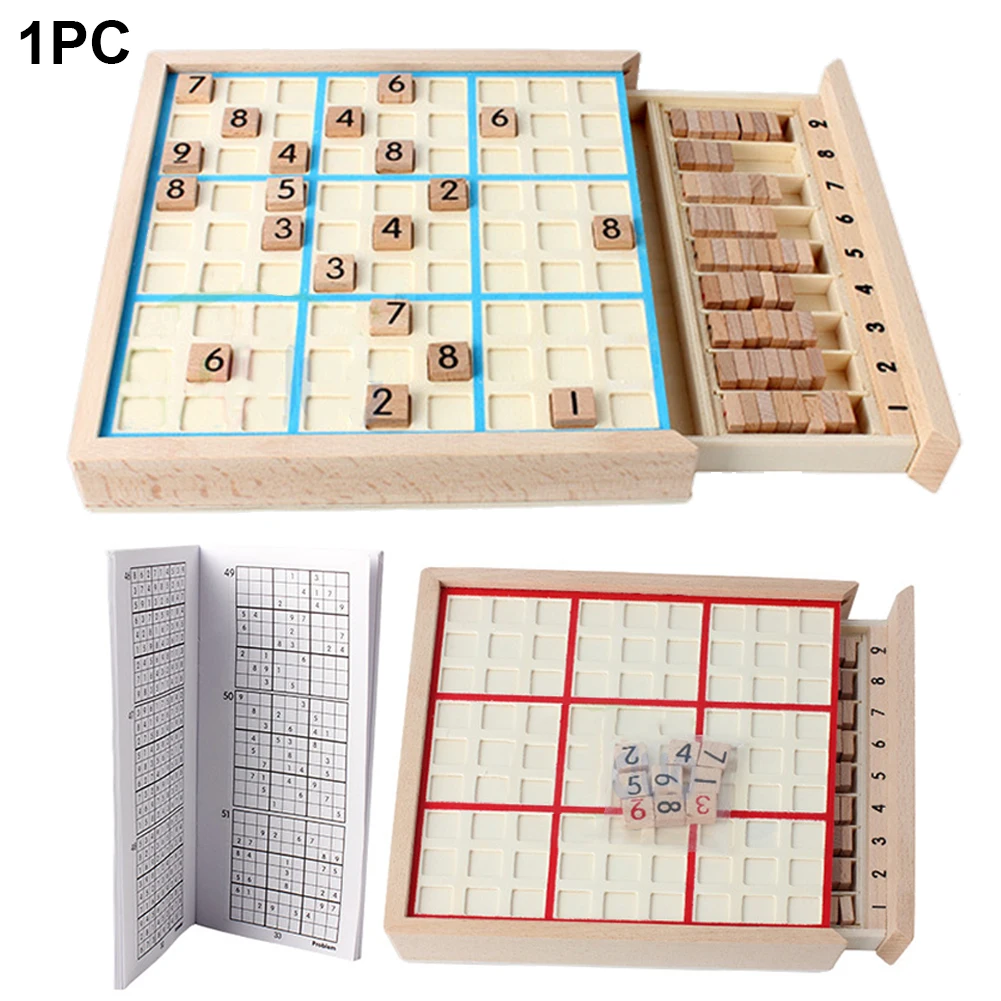 Sudoku шахматы логика обучающая доска дети интеллект мышление игрушки Детские