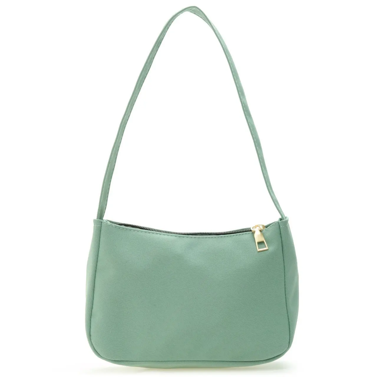 

2021 fashion new women's single shoulder bag extremely simple solid canvas bucket bag Street trend Tote Bag Shoulder Bag woman