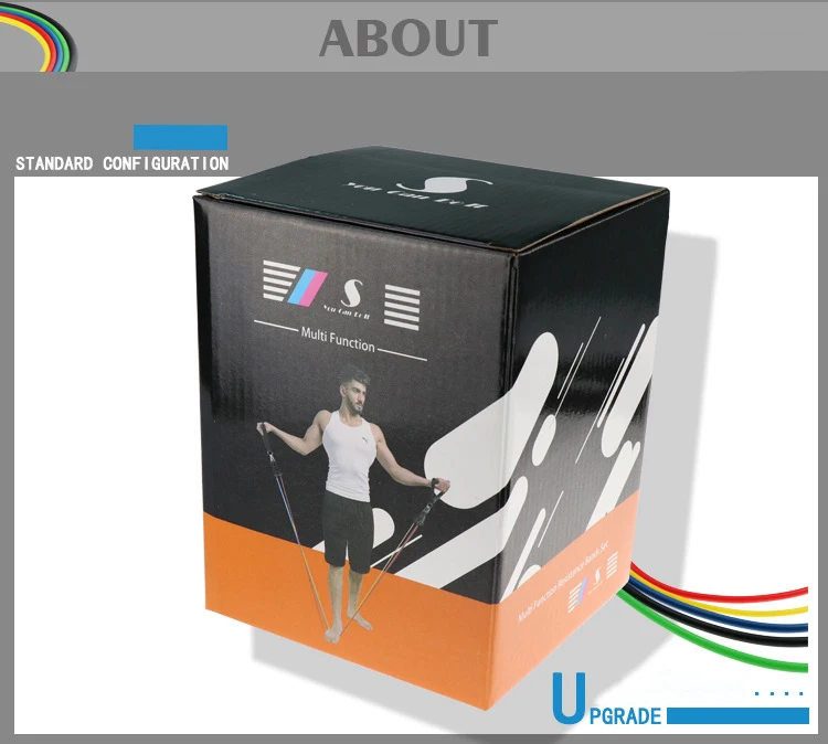 Новинка 2020 11 шт. тянущаяся веревка многофункциональные Эспандеры для фитнеса