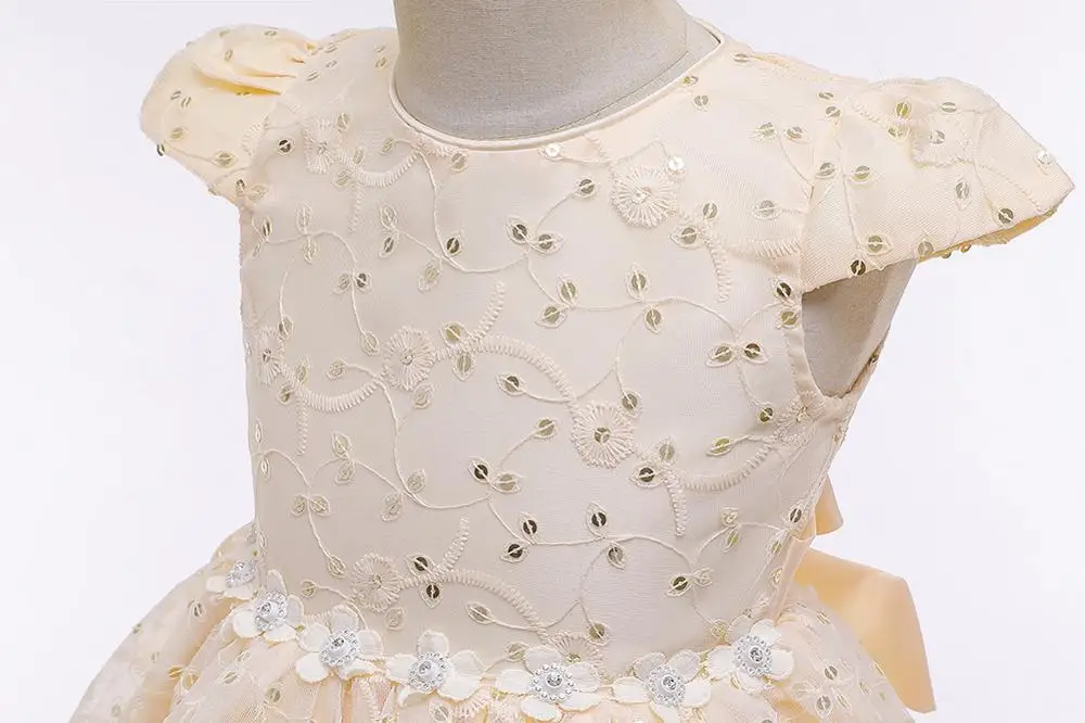 Платье для маленьких девочек на день рождения вечерние бальные платья детей