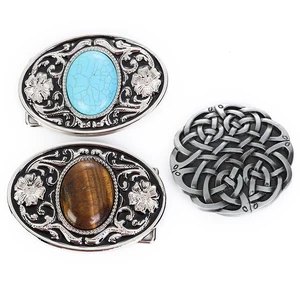 Пряжка для ремня в виде точки из цинкового сплава в ковбойском стиле, подарок