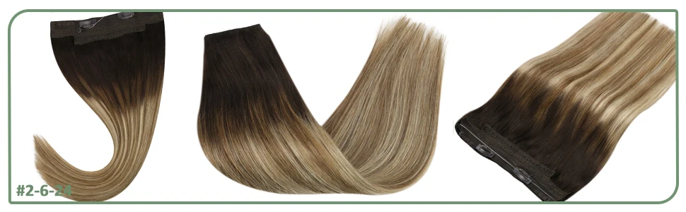 Invisíveis do Cabelo da Auréola de Vesunny Dobro do Cabelo Humano do Fio de Remy Extensões do Cabelo Extensões Trama Humano Real Nenhuma Colagem 3 vesunny trama dobro do cabelo humano do