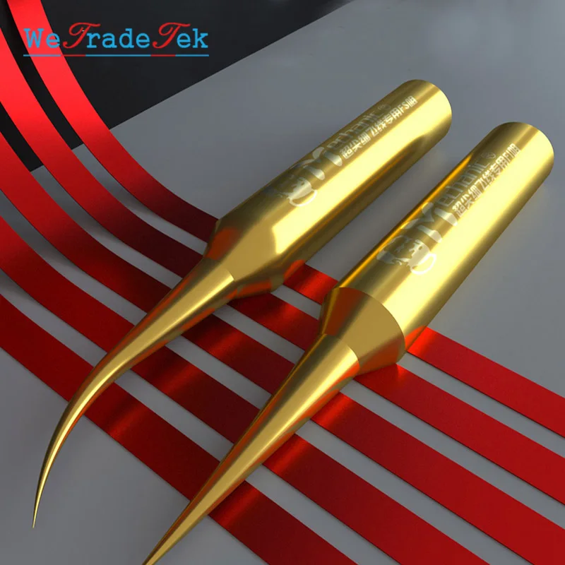 Механик супер тонкий паяльник советы 900M-T-FS FI предназначен для Fly Line Чистая медь 936 паяльная станция сварочные наконечники