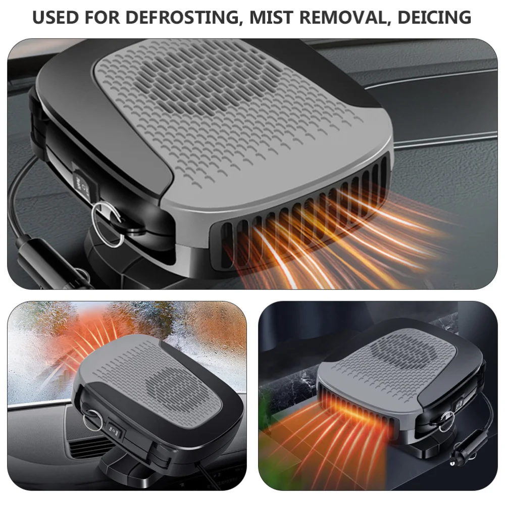 

1Pc Practical Vehicle 12V Defroster Heater Portable Car Heater Useful Warmer