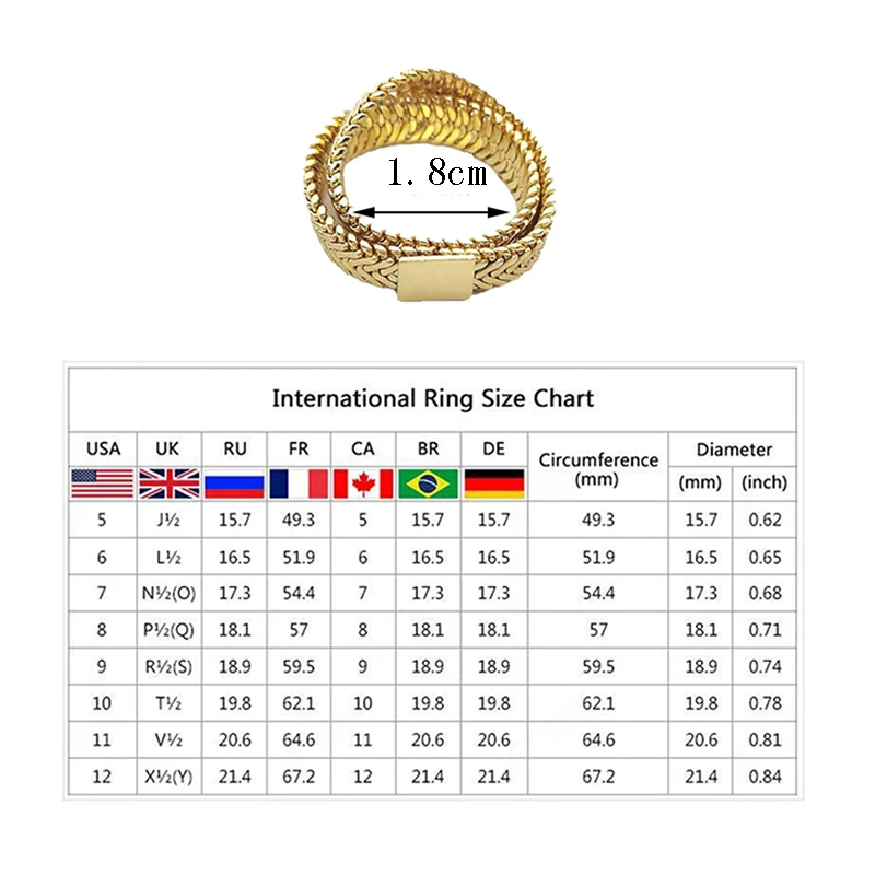 

Statement Multi-layer Wedding Bands for Women Charm Metal Gold Geometric Ring Finger Party Jewelry Rings Woman 2021
