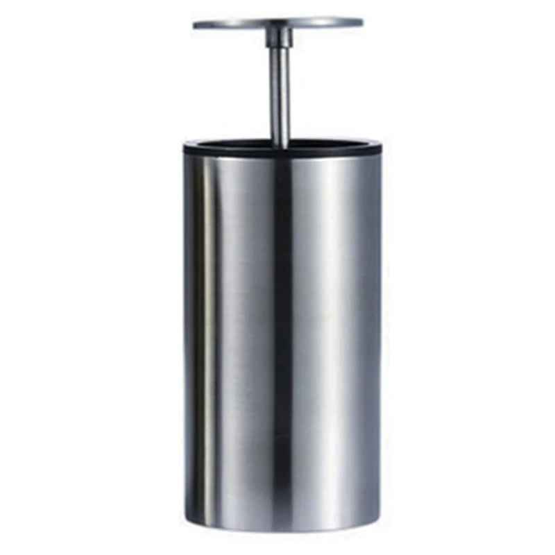 

Automatic Stainless Steel Toothpick Holder-Metal Round Toothpick Dispenser Box,Storage Bottle For Bamboo Toothpick