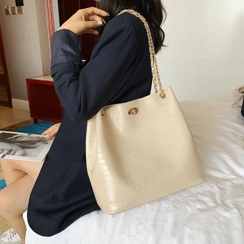 Летняя Новинка 2020 женская сумка из искусственной кожи Большая вместительная на