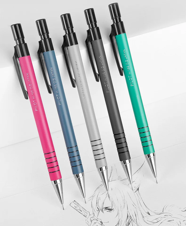 

Японский пилот, механический карандаш, активный карандаш для учеников, безопасная цветная панель, профессиональная ручная роспись, 0.5 фотог...