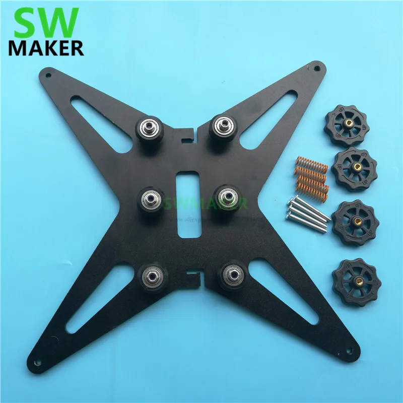 Черная задняя металлическая Y образная подставка с подогревом диаметром 300 мм для