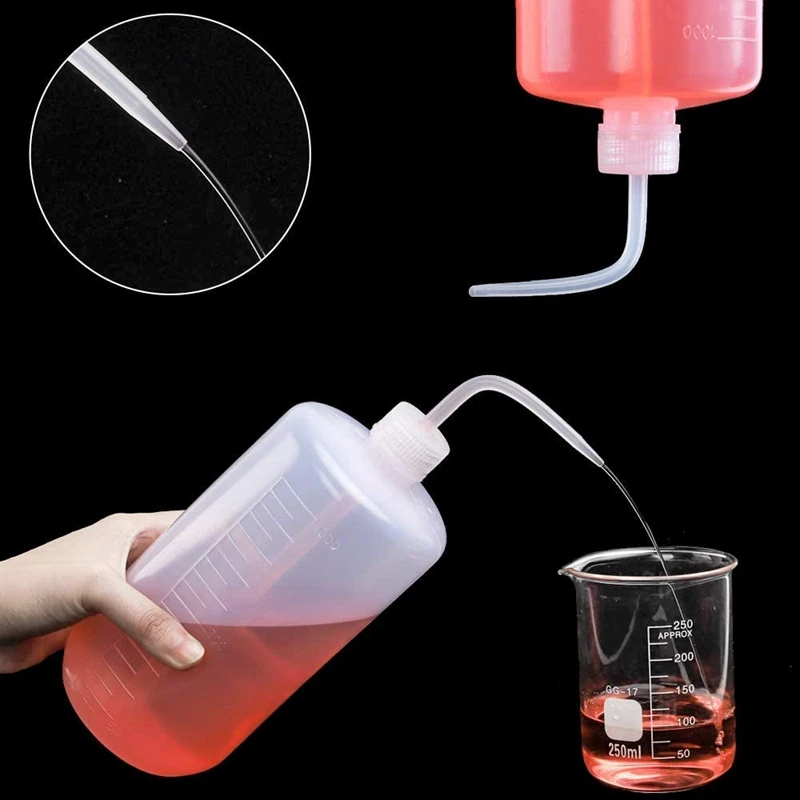 

3Pcs 1000Ml Fleshy Pouring Water Bottle Squeeze Bottle, Plastic Squeeze Bottle Elbow Spray Bottle
