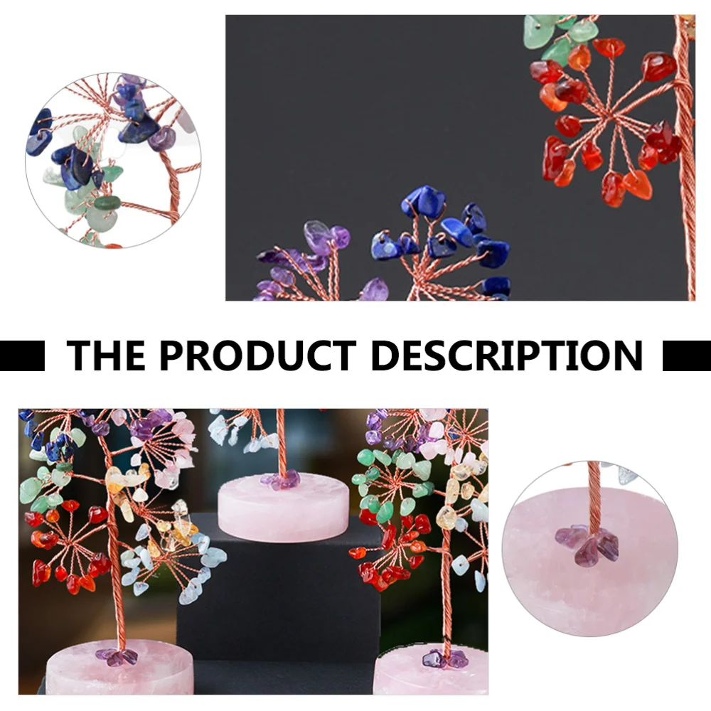 

1 Pc Stylish Lucky Tree Decoration Multipurpose Desktop Ornament )