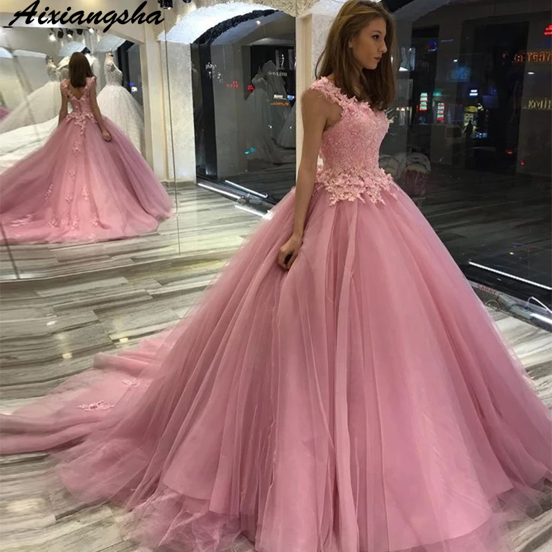 

Robe De Soiree Blush Evening Dress Lace Strapless Latest Sweetheart Long Evening Dresses Floor Length Party Gowns Vestido