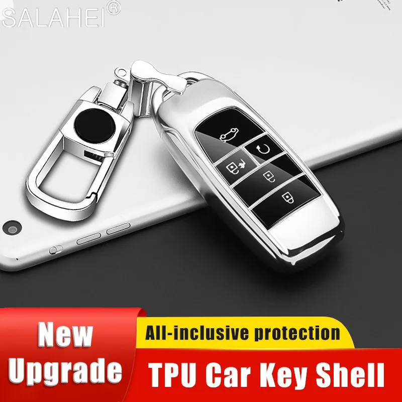 

Soft TPU Car Remote Key Case For Gac Trumpchi Gs4 Gm8 Ga3 Ga6 Sgs7 Ga4 Gs5 Gs3 Legend Gs8 With Keychain Protector Shell Styling