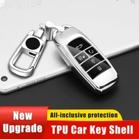 soft tpu car remote key case for gac trumpchi gs4 gm8 ga3 ga6 sgs7 ga4 gs5 gs3 legend gs8 with keychain protector shell styling