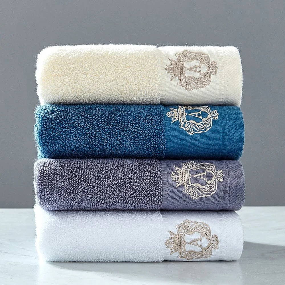 

High-grade 100% Cotton Hamam Hand Towel Set Bathtowel + Facetowel Soft Bath Mate Face Handtowel Bathroom Swiming