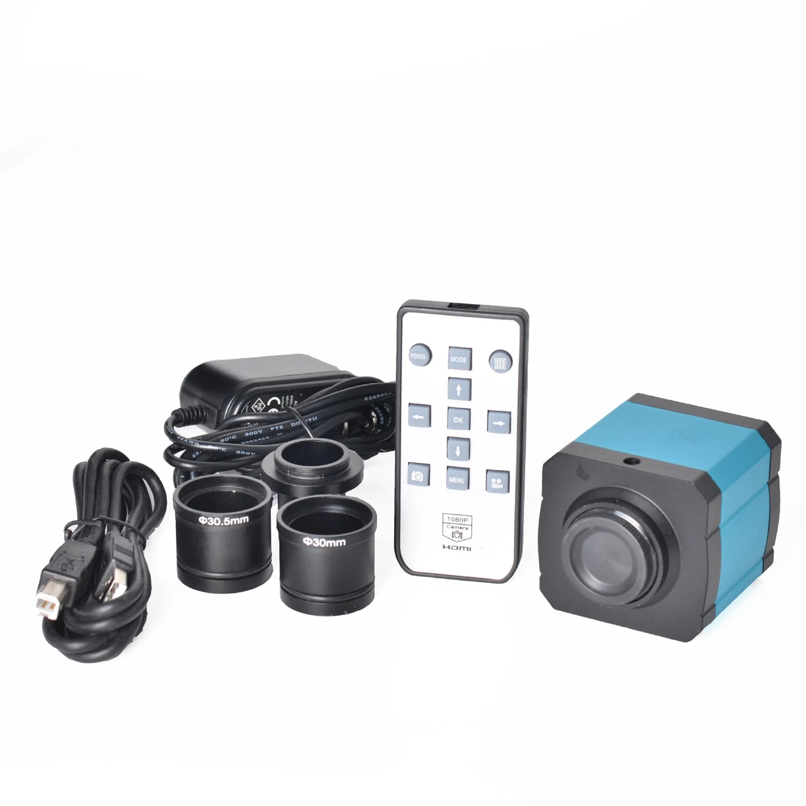 USB HY 2307X 14MP HDMI цифровой микроскоп Камера CCD электронный окуляр W/адаптер объектива