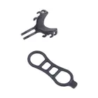 1 комплект Алюминий велосипед велосипедный компьютер для спортивной экшн-камеры Go-Pro крепление адаптер со вспышкой светильник держатель для GPS порт Gar-Мин Bryton Камера