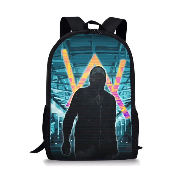CDZHL801C Thikin школьная сумка для девочек классный DJ Alan Walker Школьный Рюкзак Для детские школьные принадлежности для мальчиков сумка на плечо Женская Mochila - Цвет: CDZHL801C