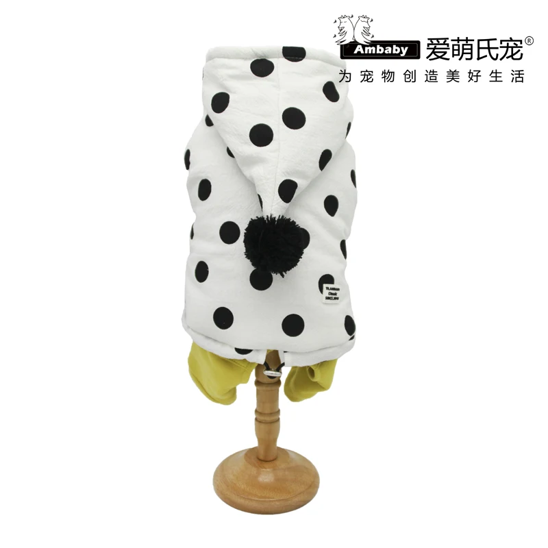 Ambaby 2019 осенне-зимняя одежда для домашних животных с капюшоном 4 брюки широкими