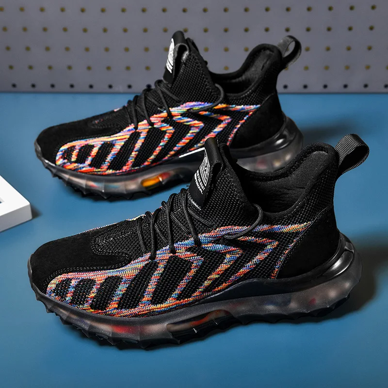 

Мужские беговые кроссовки ZOXO с уникальной подошвой, Высококачественная амортизирующая спортивная обувь для бега на открытом воздухе