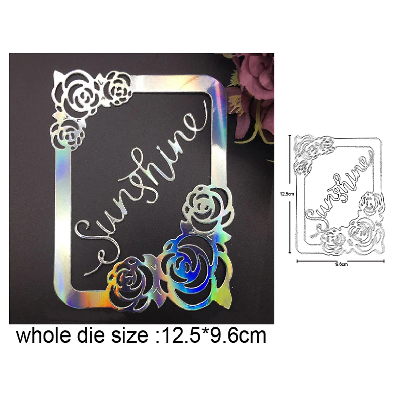 

metal cutting dies cut die mold flowers photo frame Scrapbooking dies paper cards craft knife mould blade punch stencils dies