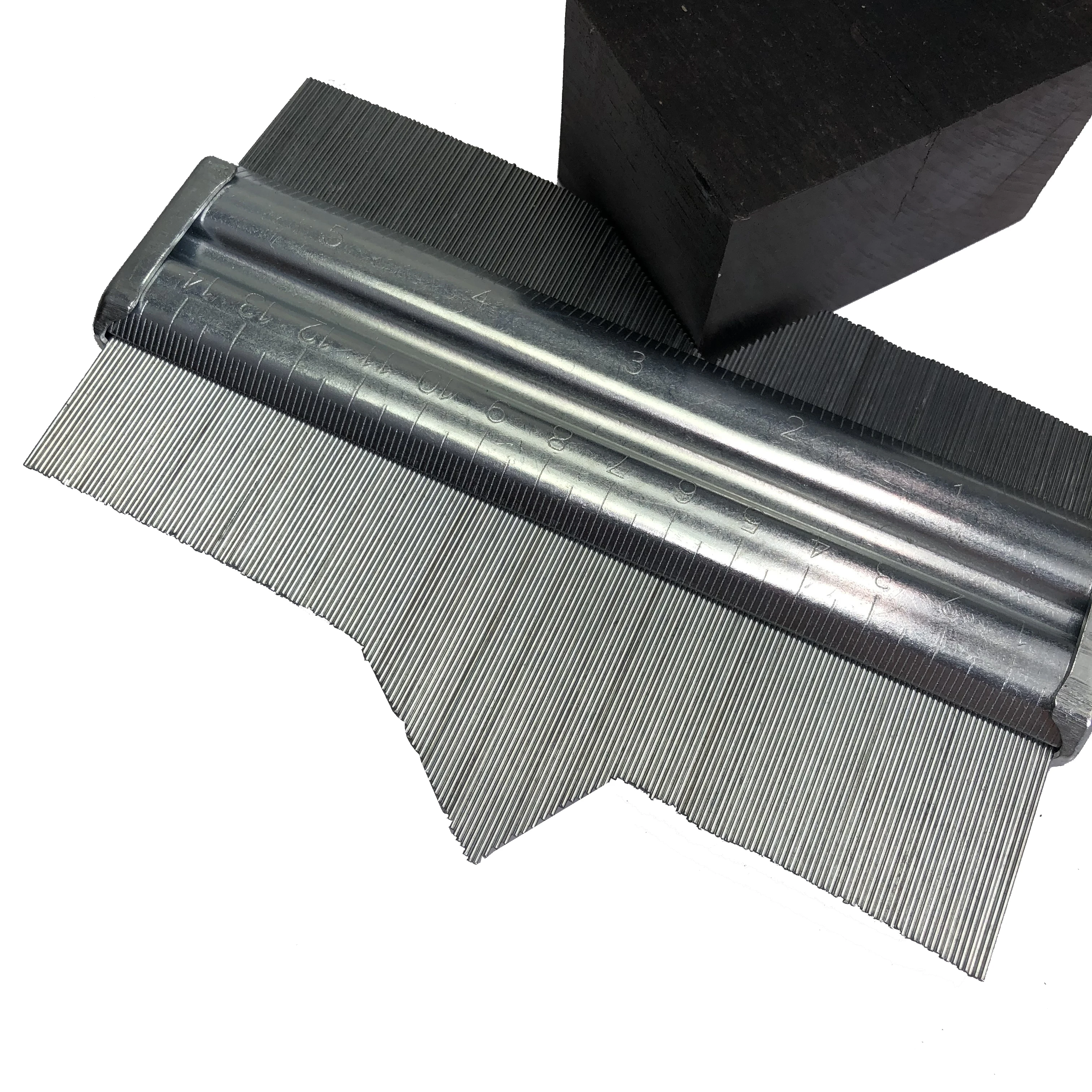 Контурный манометр для профиля из углеродистой стали 150 мм шаблон глубокого